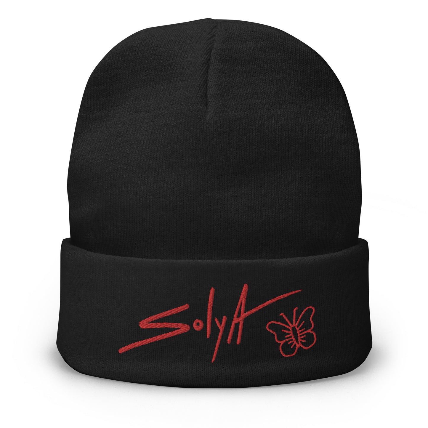 Signature Embroidered Beanie